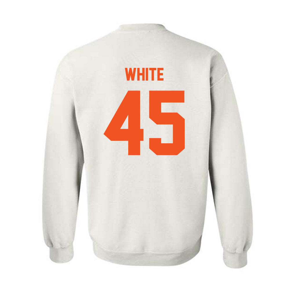 Oklahoma State - NCAA Football : Enai White - Classic Shersey Crewneck Sweatshirt-2