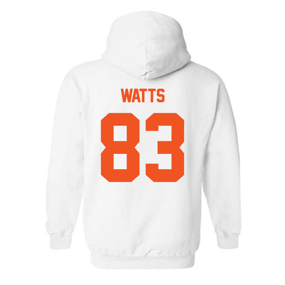 Oklahoma State - NCAA Football : Ty Watts - Classic Shersey Hooded Sweatshirt-3
