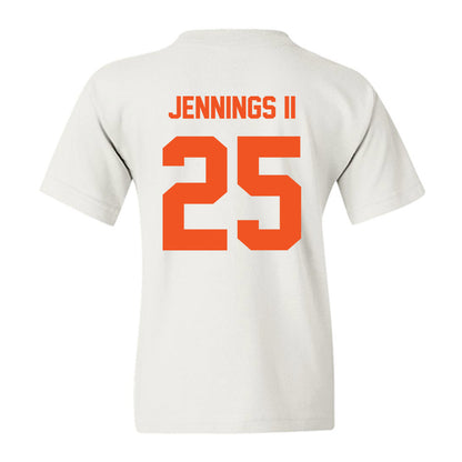Oklahoma State - NCAA Men's Basketball : Robert Jennings II - Classic Shersey Youth T-Shirt-2