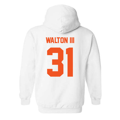 Oklahoma State - NCAA Football : Billy Walton iii - Classic Shersey Hooded Sweatshirt-3