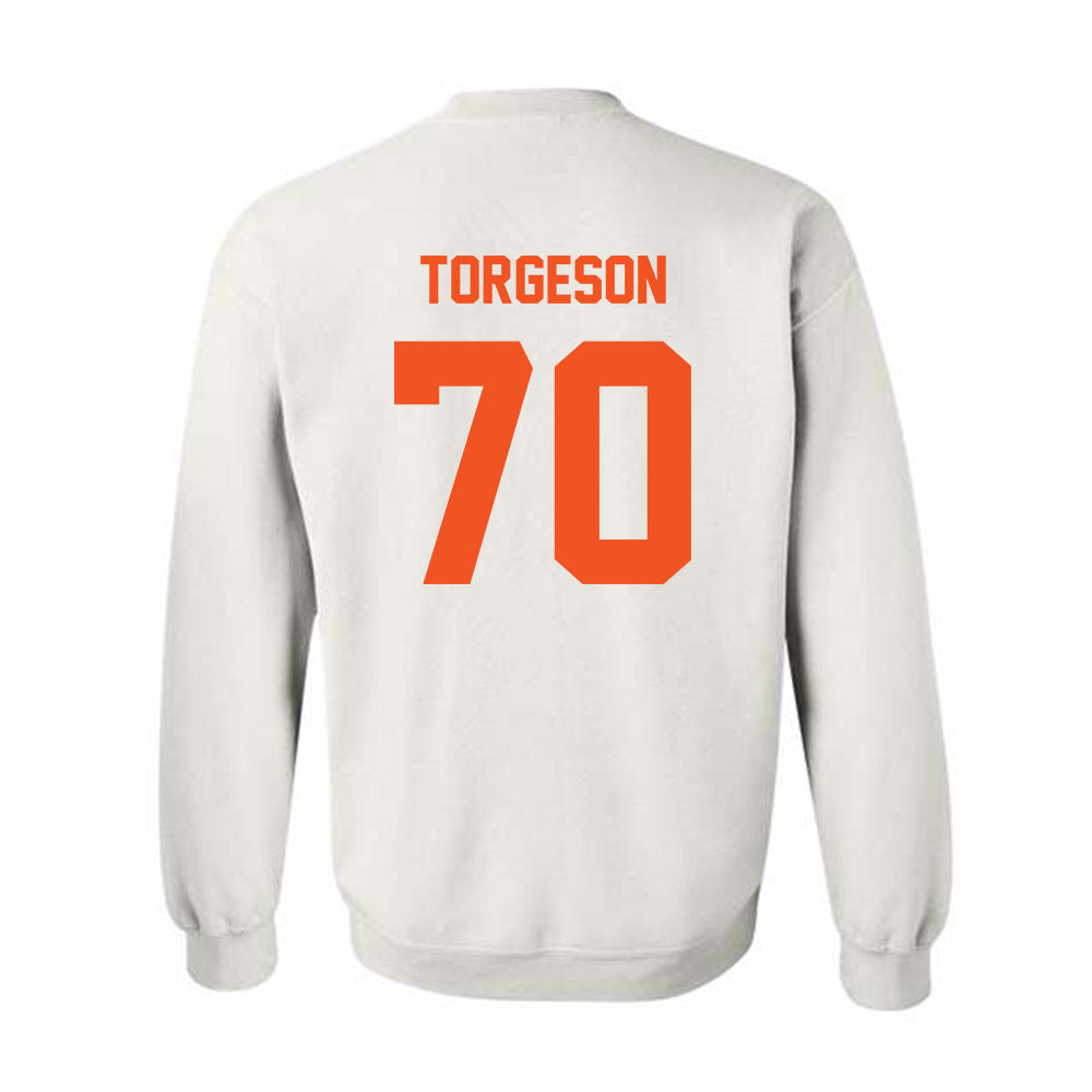 Oklahoma State - NCAA Football : Shaun Torgeson - Classic Shersey Crewneck Sweatshirt-2