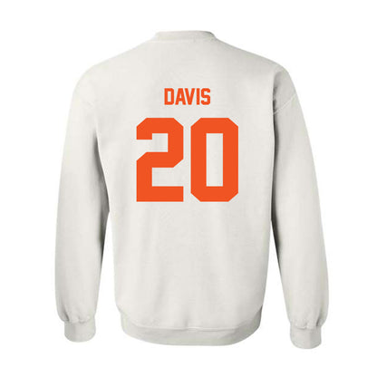 Oklahoma State - NCAA Football : Taurean Davis - Classic Shersey Crewneck Sweatshirt-2