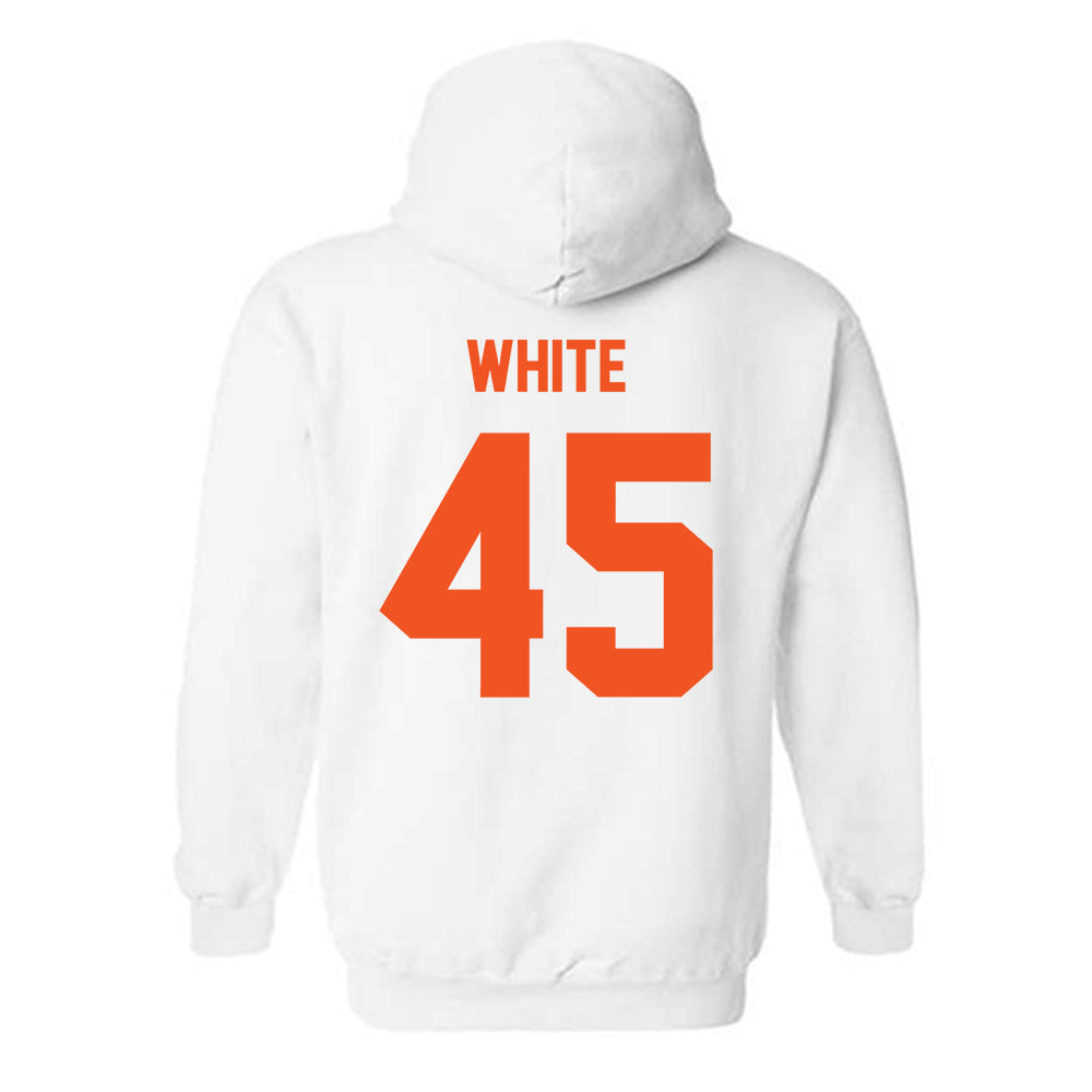 Oklahoma State - NCAA Football : Enai White - Classic Shersey Hooded Sweatshirt-3
