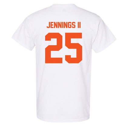 Oklahoma State - NCAA Men's Basketball : Robert Jennings II - Classic Shersey T-Shirt-2