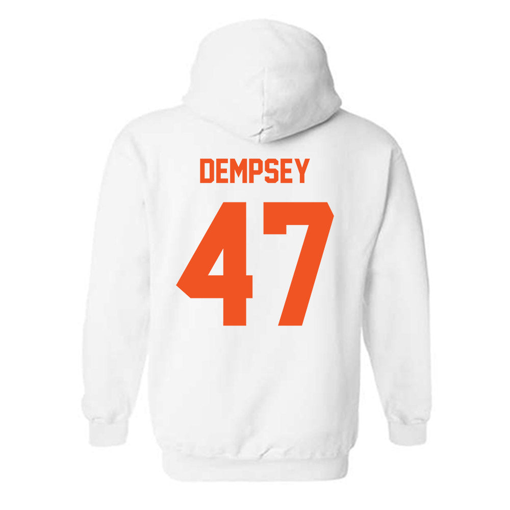 Oklahoma State - NCAA Football : Harrison Dempsey - Classic Shersey Hooded Sweatshirt-3
