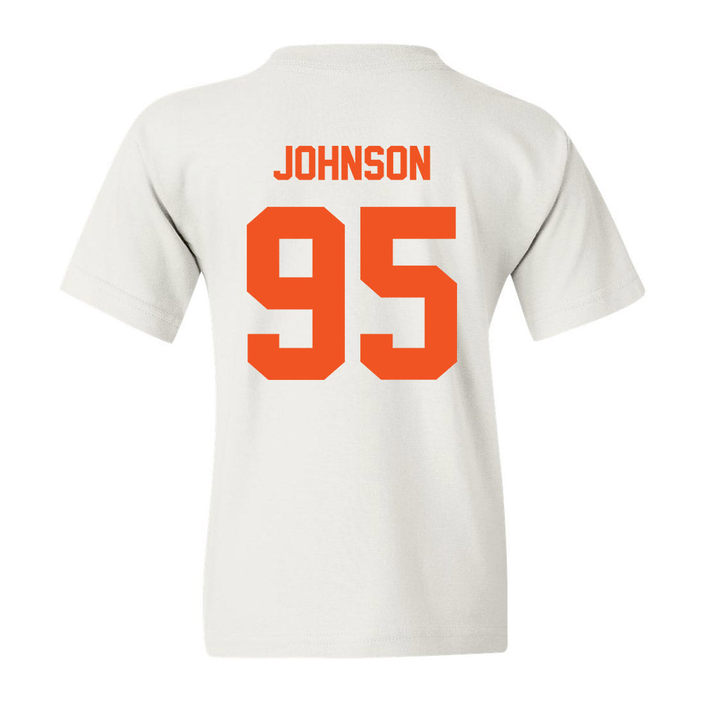 Oklahoma State - NCAA Football : Jaleel Johnson - Youth T-Shirt