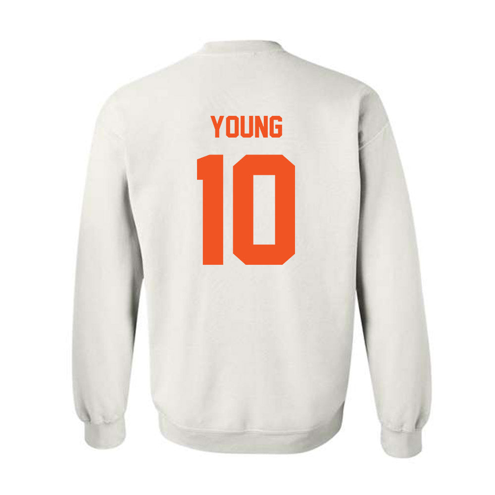 Oklahoma State - NCAA Football : Wyatt Young - Classic Shersey Crewneck Sweatshirt-2