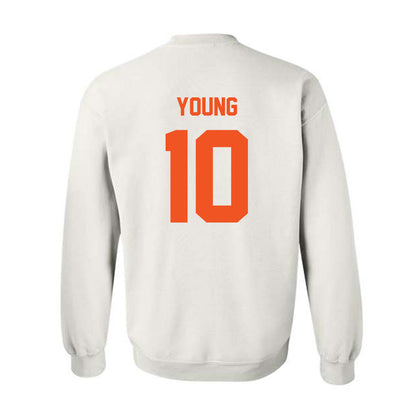 Oklahoma State - NCAA Football : Wyatt Young - Classic Shersey Crewneck Sweatshirt-2