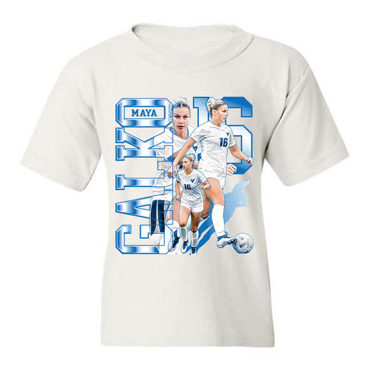 Buffalo - NCAA Women's Soccer : Maya Galko - Player Collage Youth T-Shirt