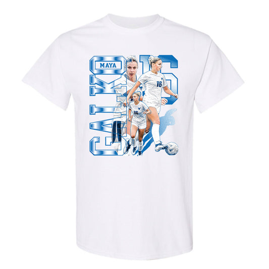 Buffalo - NCAA Women's Soccer : Maya Galko - Player Collage T-Shirt