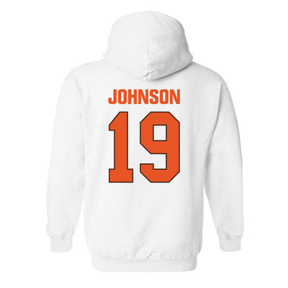 BGSU - NCAA Football : Jahai Johnson - Classic Shersey Hooded Sweatshirt-1