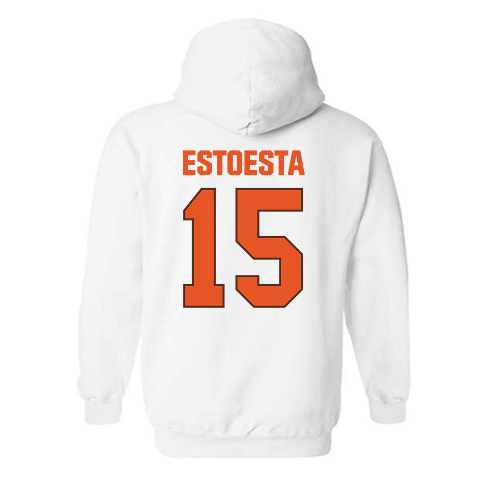 BGSU - NCAA Football : Preston Estoesta - Classic Shersey Hooded Sweatshirt-1