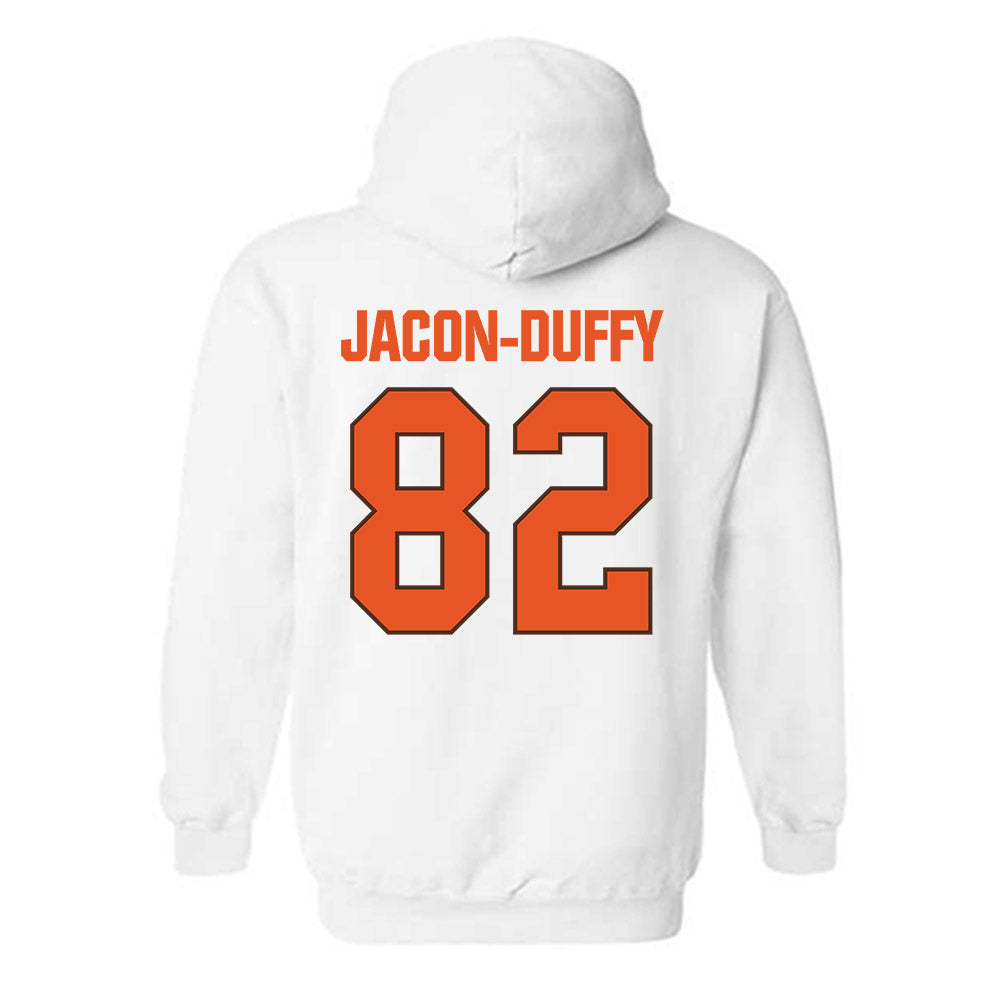 BGSU - NCAA Football : Eli Jacon-Duffy - Classic Shersey Hooded Sweatshirt-1