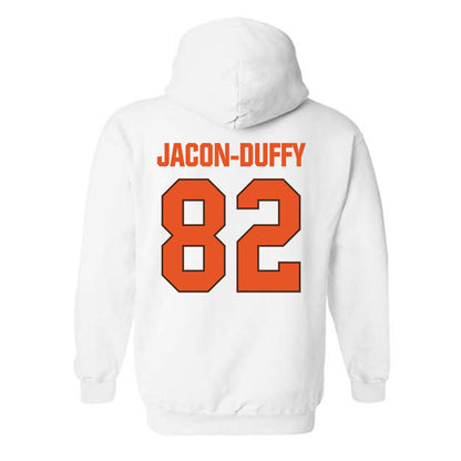 BGSU - NCAA Football : Eli Jacon-Duffy - Classic Shersey Hooded Sweatshirt-1