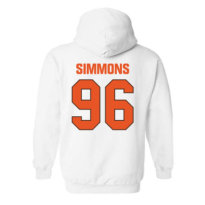 BGSU - NCAA Football : Cameron Simmons - Classic Shersey Hooded Sweatshirt-1
