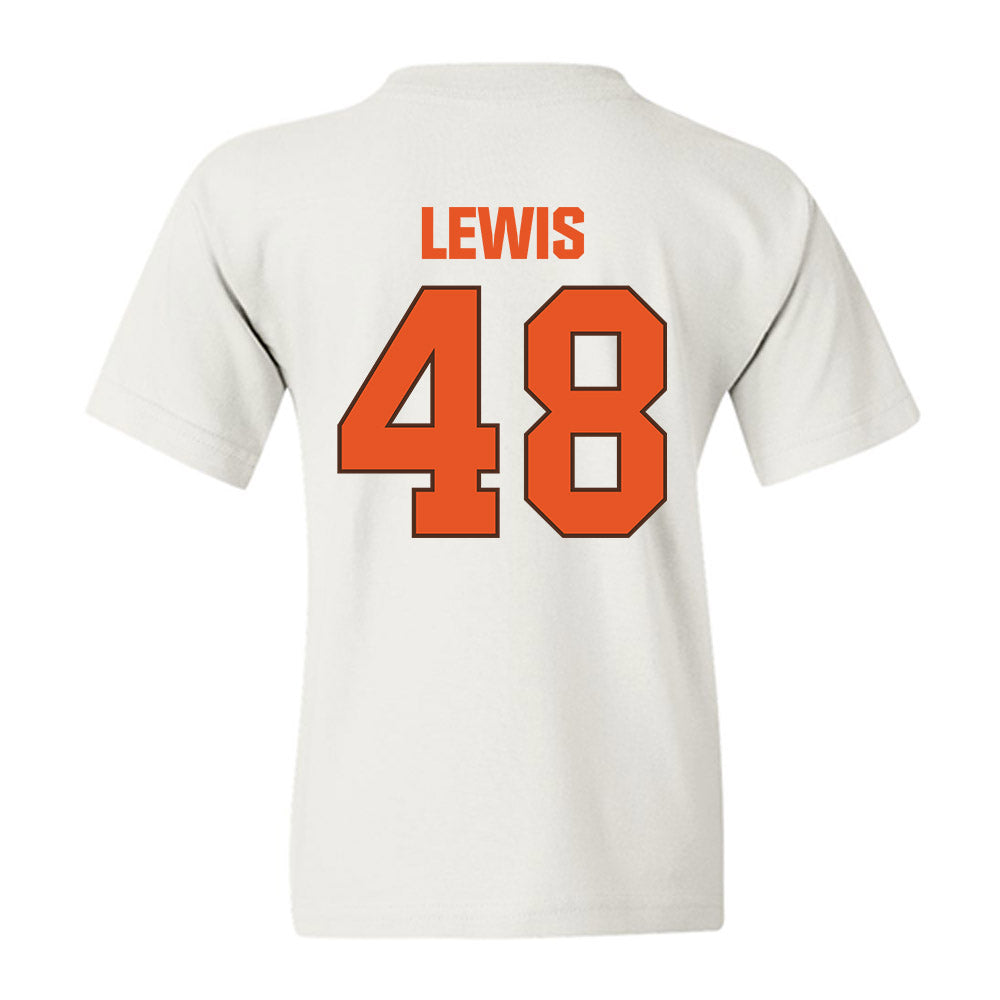 BGSU - NCAA Football : Quentin Lewis - Classic Shersey Youth T-Shirt-1