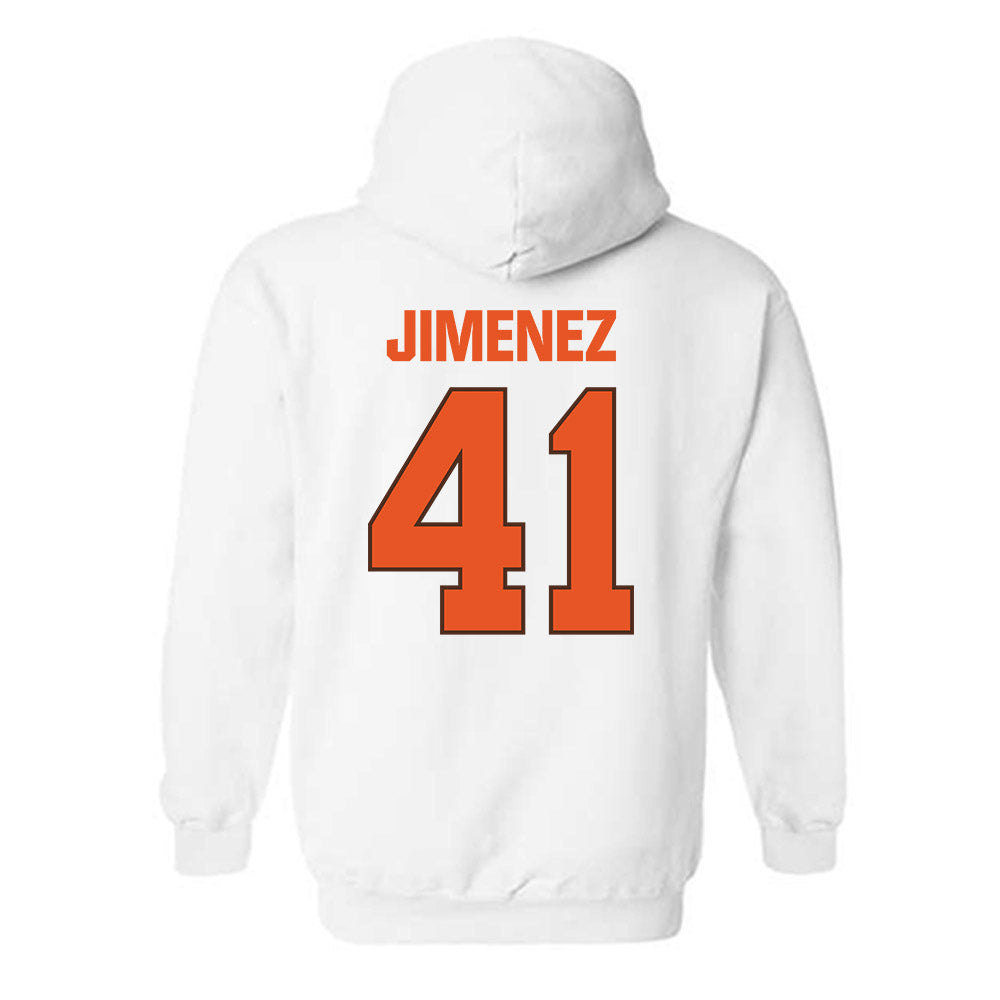 BGSU - NCAA Football : Quillan Jimenez - Classic Shersey Hooded Sweatshirt-1