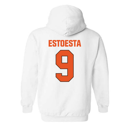 BGSU - NCAA Football : Preston Estoesta - Classic Shersey Hooded Sweatshirt-1