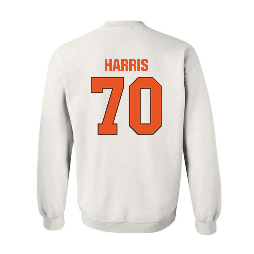 BGSU - NCAA Football : Alexander Harris - Classic Shersey Crewneck Sweatshirt-1