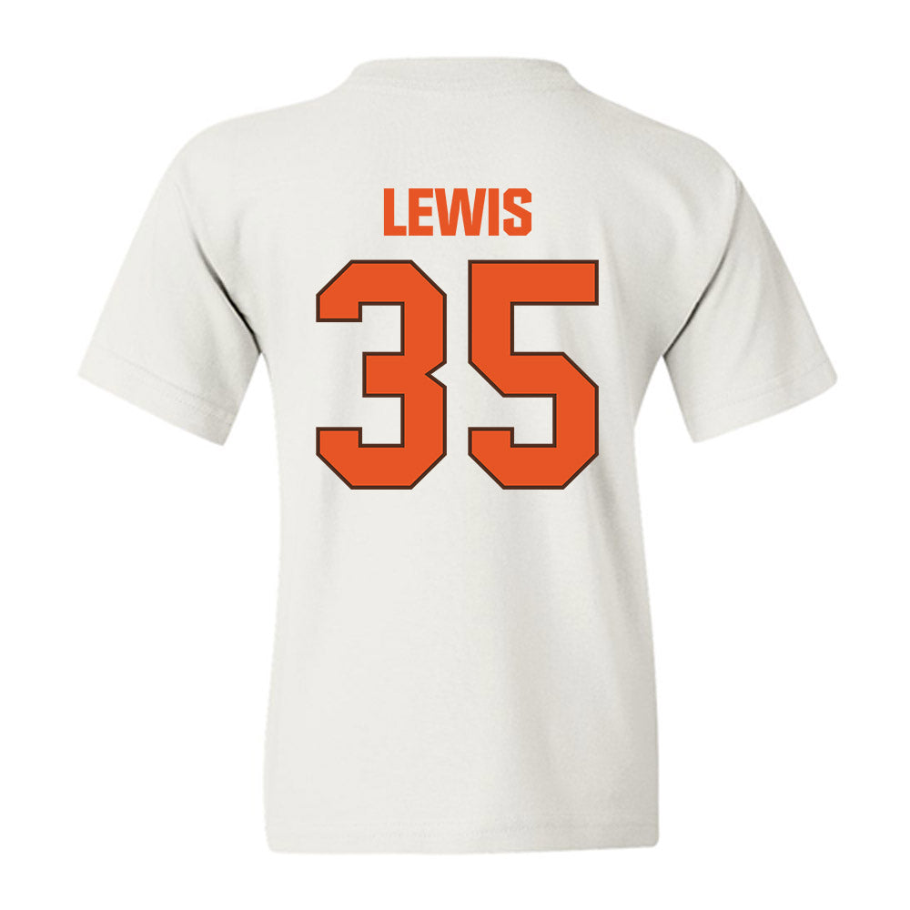 BGSU - NCAA Football : Cashmire Lewis - Classic Shersey Youth T-Shirt-1
