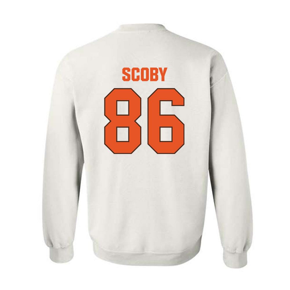 BGSU - NCAA Football : Jeremiah Scoby - Classic Shersey Crewneck Sweatshirt-1