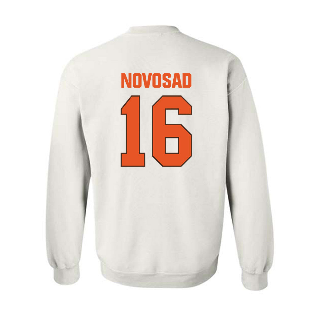 BGSU - NCAA Football : Austin Novosad - Classic Shersey Crewneck Sweatshirt-1