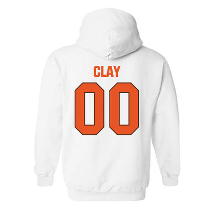 BGSU - NCAA Football : Austin Clay - Classic Shersey Hooded Sweatshirt-1