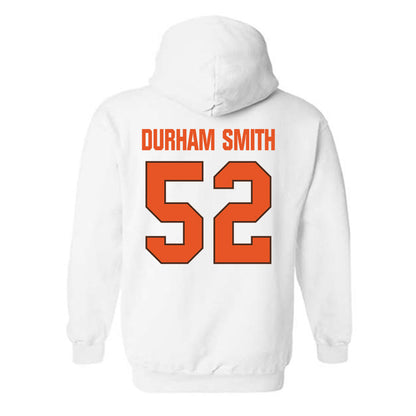 BGSU - NCAA Football : Elijah Durham Smith - Classic Shersey Hooded Sweatshirt-1