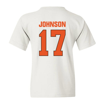 BGSU - NCAA Football : Trey Johnson - Classic Shersey Youth T-Shirt-1