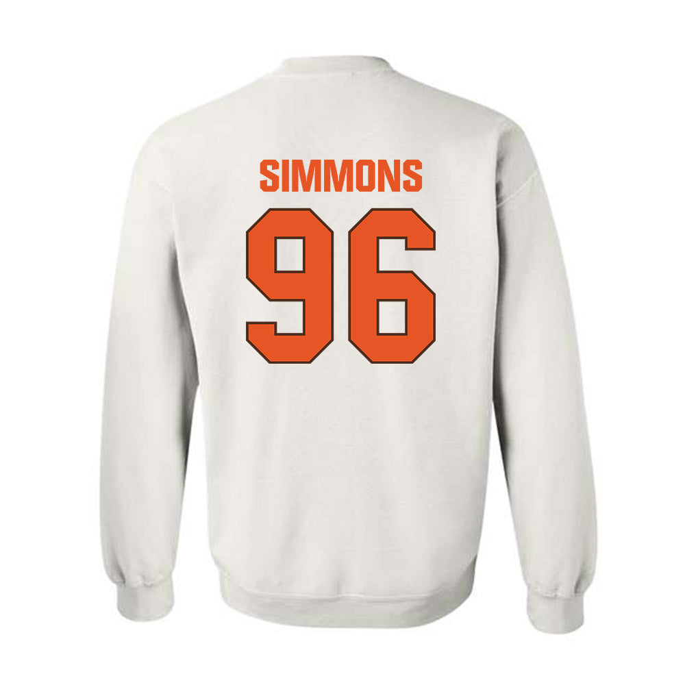 BGSU - NCAA Football : Cameron Simmons - Classic Shersey Crewneck Sweatshirt-1
