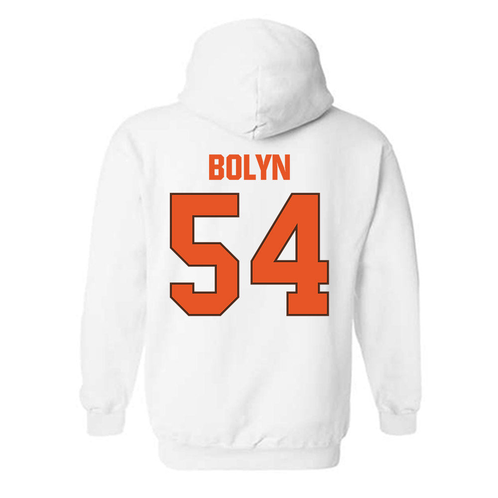 BGSU - NCAA Football : Brody Bolyn - Classic Shersey Hooded Sweatshirt-1