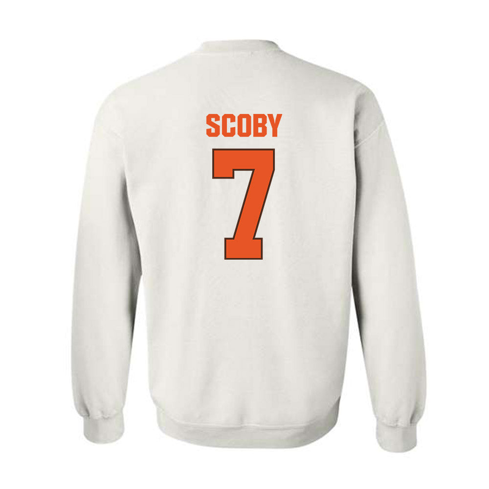BGSU - NCAA Football : Jeremiah Scoby - Classic Shersey Crewneck Sweatshirt-1