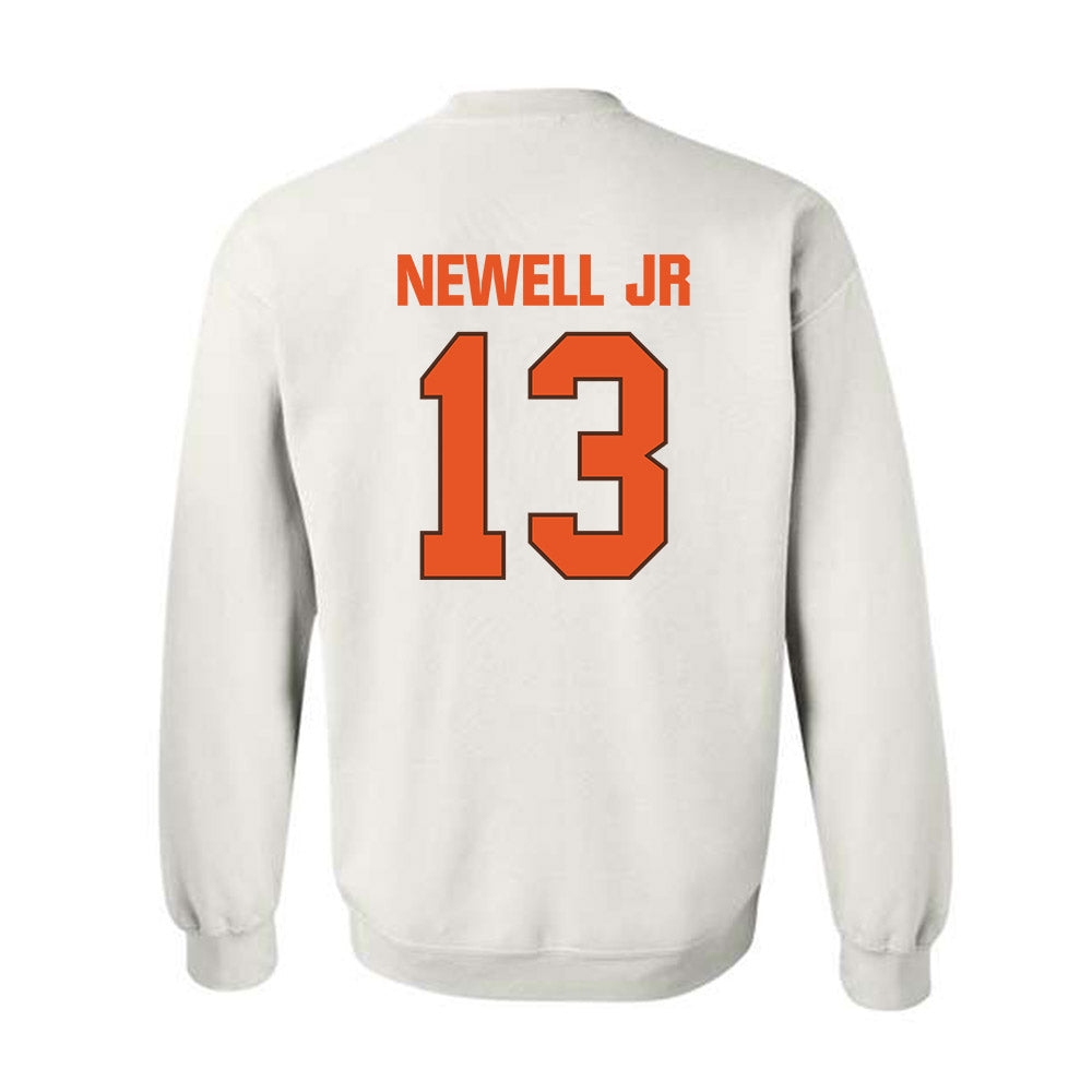 BGSU - NCAA Football : Chris Newell Jr - Classic Shersey Crewneck Sweatshirt-1
