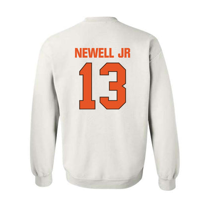 BGSU - NCAA Football : Chris Newell Jr - Classic Shersey Crewneck Sweatshirt-1
