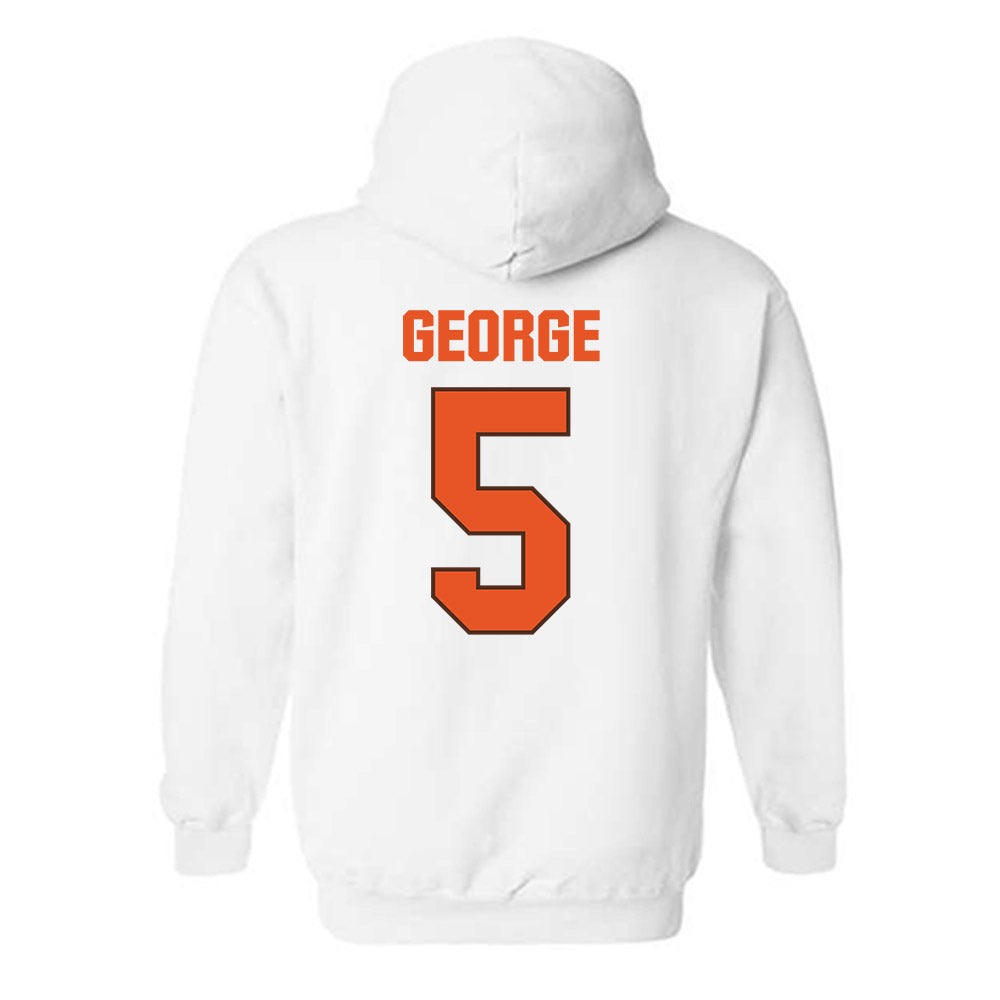 BGSU - NCAA Football : Eriq George - Classic Shersey Hooded Sweatshirt-1