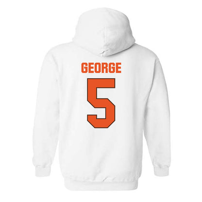BGSU - NCAA Football : Eriq George - Classic Shersey Hooded Sweatshirt-1