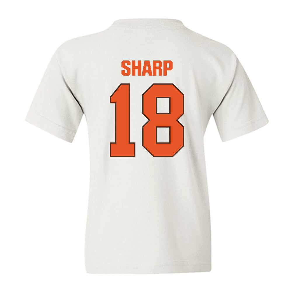 BGSU - NCAA Football : Winn Sharp - Classic Shersey Youth T-Shirt-1