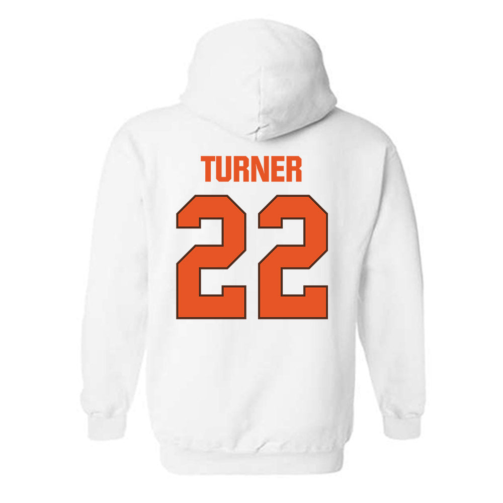 BGSU - NCAA Women's Volleyball : Makiaya Turner - Classic Shersey Hooded Sweatshirt-1