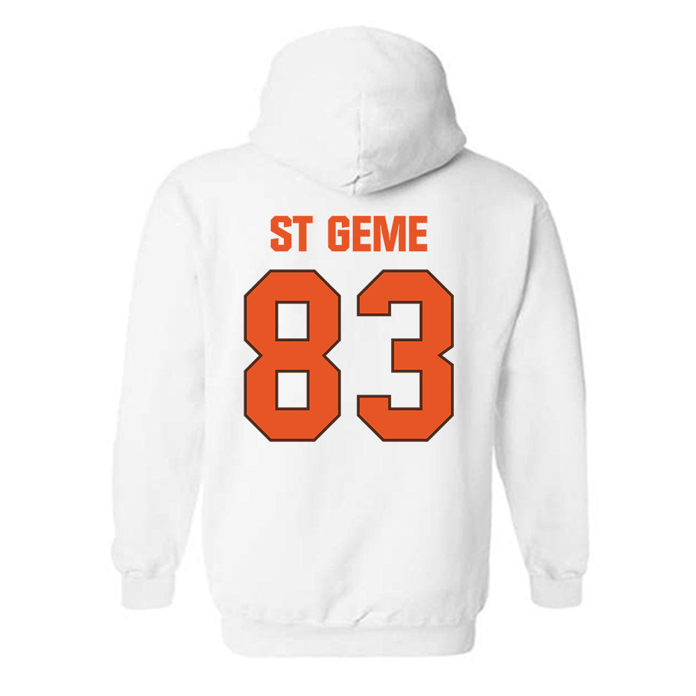 BGSU - NCAA Football : Pierce St Geme - Classic Shersey Hooded Sweatshirt-1