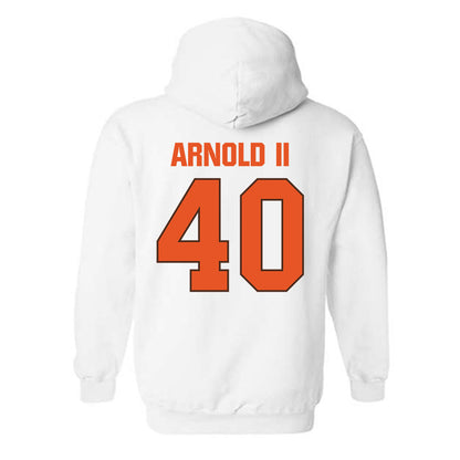 BGSU - NCAA Football : DeVenchi Arnold II - Classic Shersey Hooded Sweatshirt-1