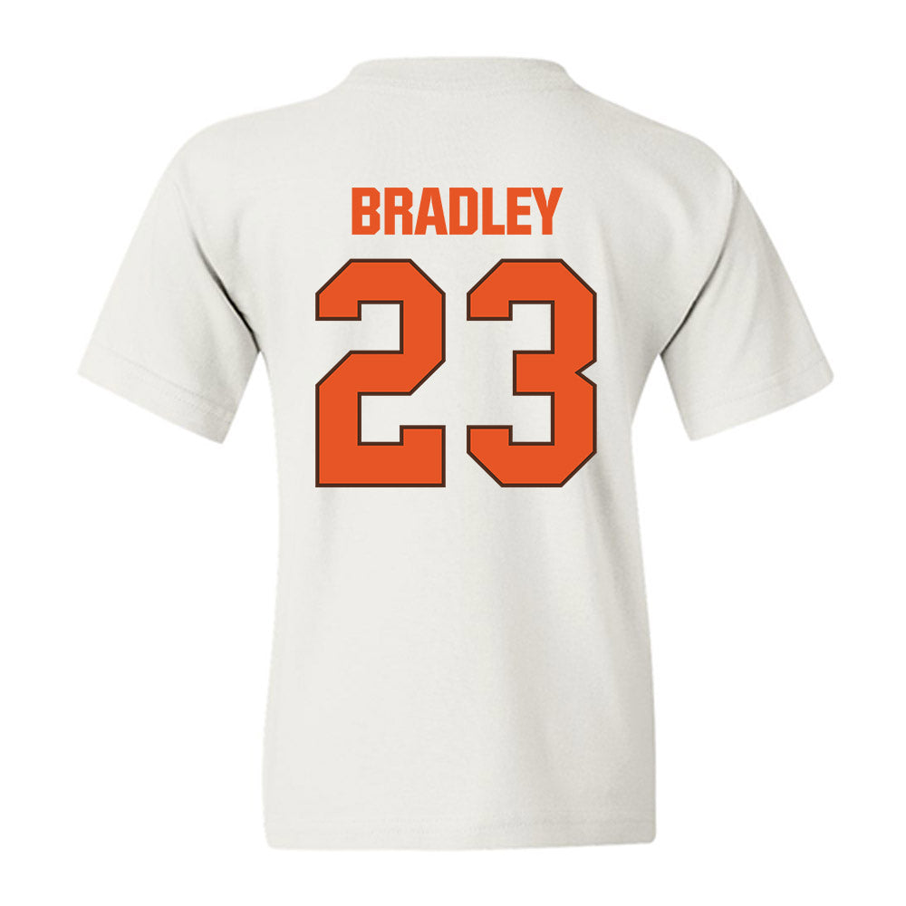 BGSU - NCAA Football : Myles Bradley - Classic Shersey Youth T-Shirt-1