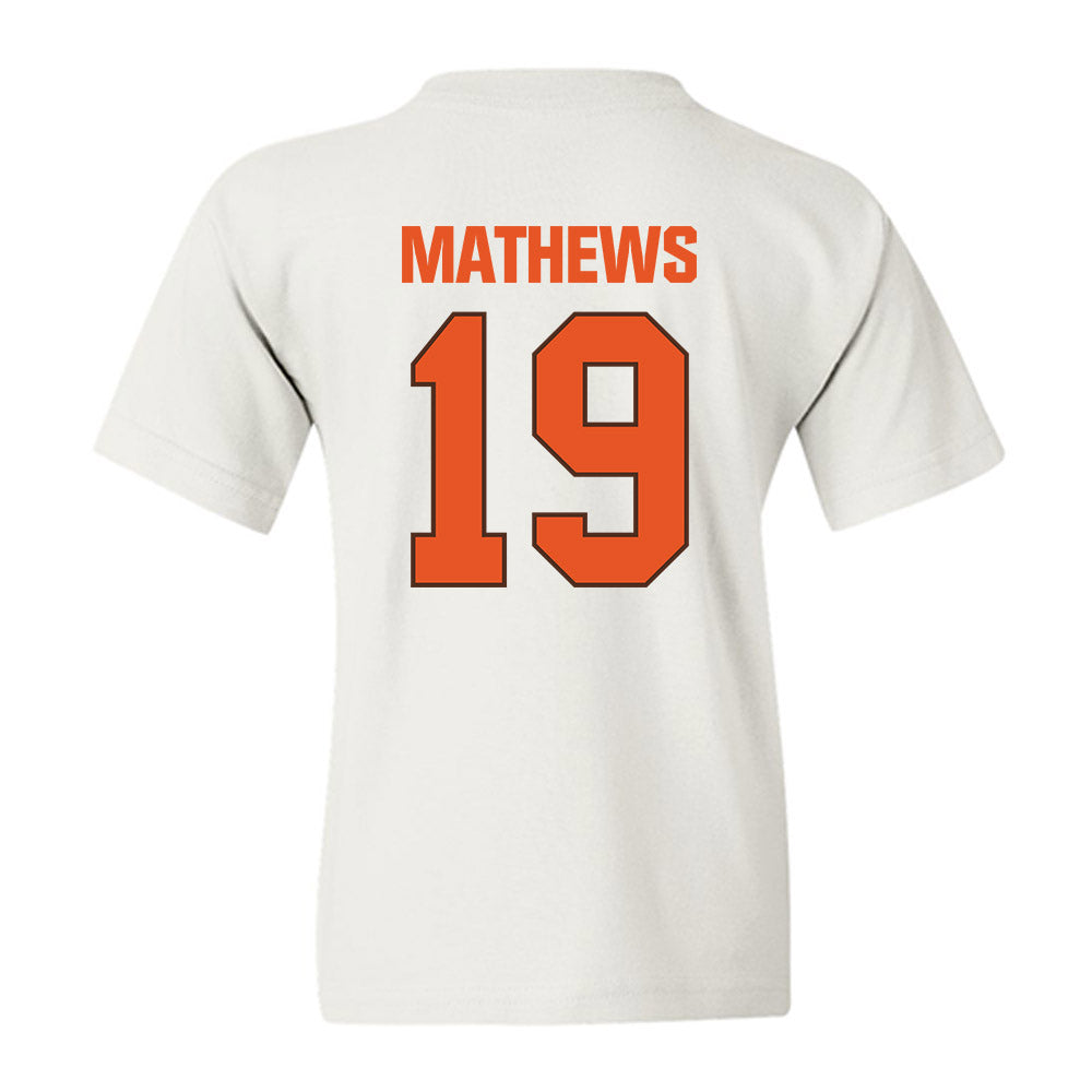 BGSU - NCAA Softball : Kendall Mathews - Classic Shersey Youth T-Shirt-1