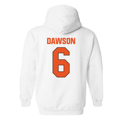 BGSU - NCAA Football : Isaiah Dawson - Classic Shersey Hooded Sweatshirt-1
