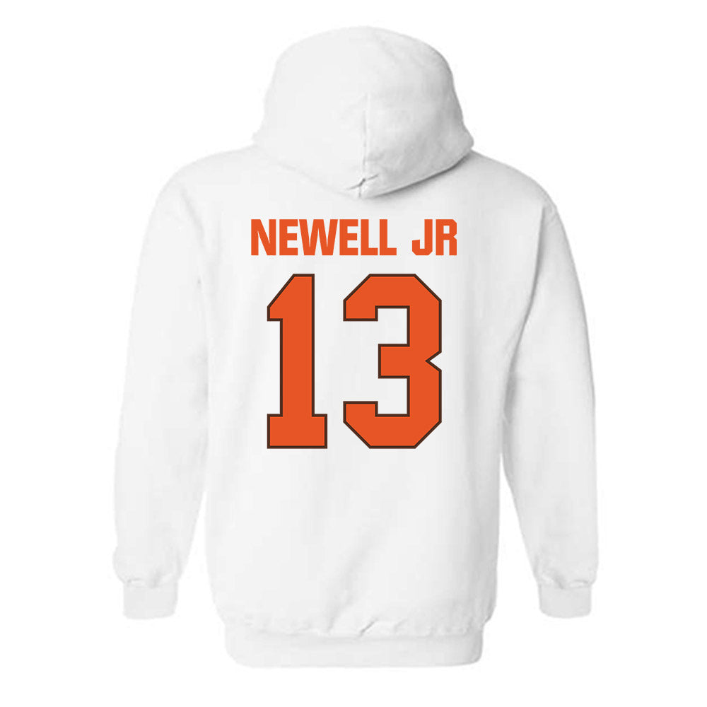 BGSU - NCAA Football : Chris Newell Jr - Classic Shersey Hooded Sweatshirt-1