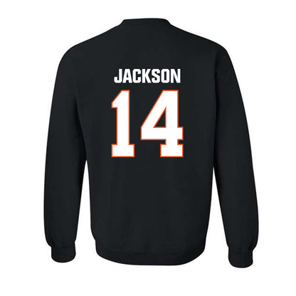BGSU - NCAA Football : Jay-T Jackson - Classic Shersey Crewneck Sweatshirt-1