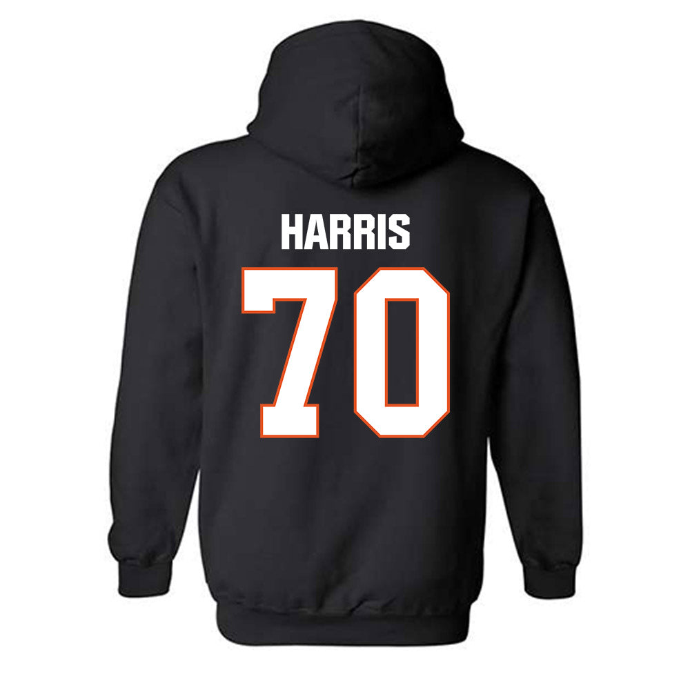 BGSU - NCAA Football : Alexander Harris - Classic Shersey Hooded Sweatshirt-1
