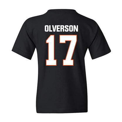 BGSU - NCAA Football : Jaimion Olverson - Classic Shersey Youth T-Shirt-1