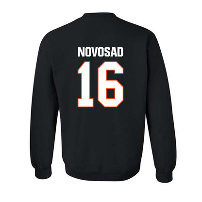 BGSU - NCAA Football : Austin Novosad - Classic Shersey Crewneck Sweatshirt-1