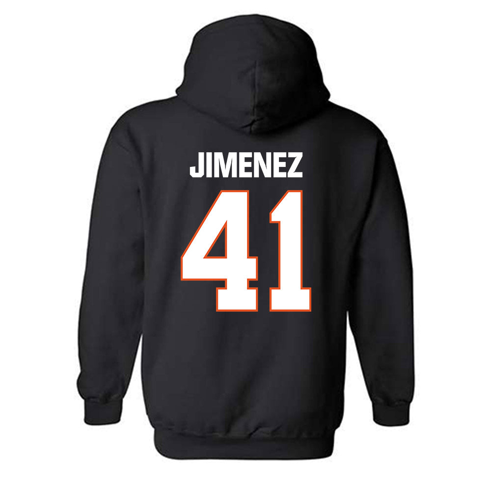 BGSU - NCAA Football : Quillan Jimenez - Classic Shersey Hooded Sweatshirt-1