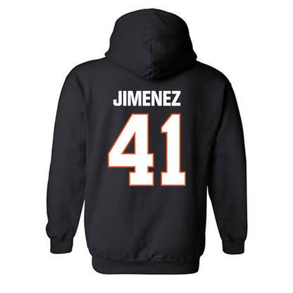 BGSU - NCAA Football : Quillan Jimenez - Classic Shersey Hooded Sweatshirt-1